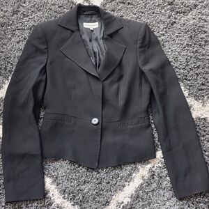 EMPORIO ARMANI Blazer Jacket Women Black ITALY Size 2
